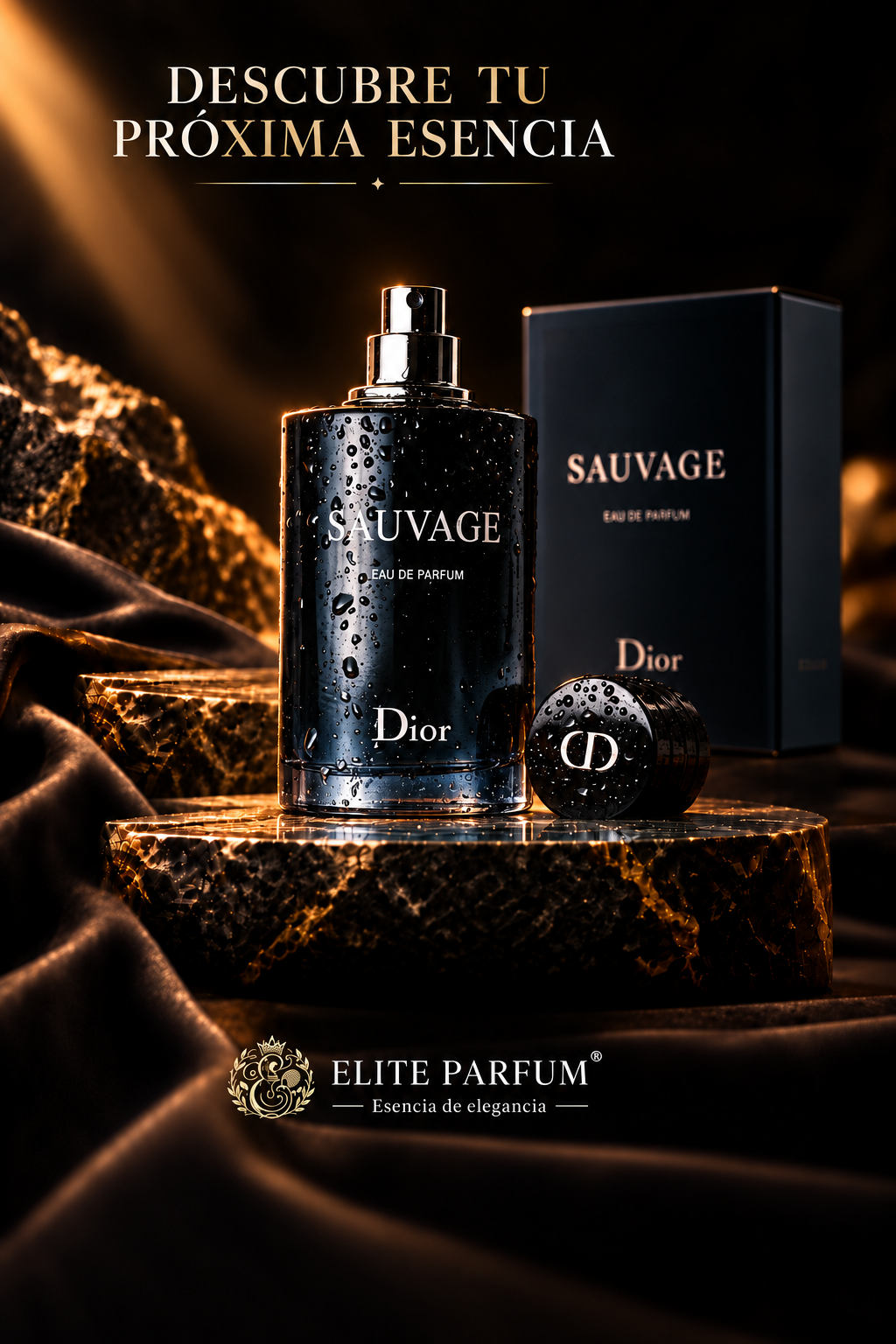 Campaña Dior Sauvage de Elite Parfum